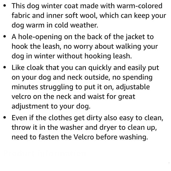 Dog Sherpa Fleece Vest Coat - Picture 8 of 8